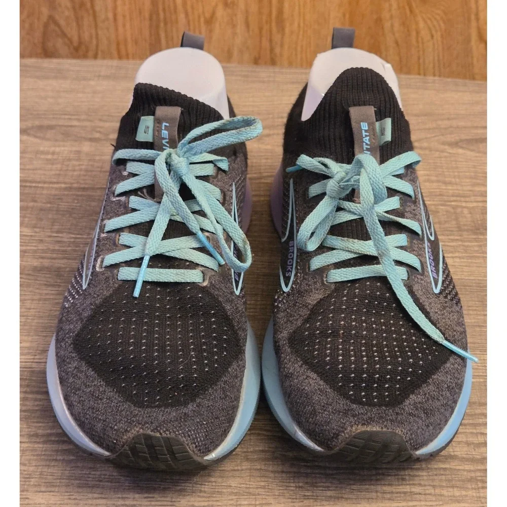 Brooks‎ Levitate 5 Running Shoes Sneakers Womens Size 8.5 Black